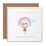 M&S M&S Daughter Fairy Birthday Card 15cm x 15cm- Buy online at McGrocer