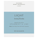 Wax Lyrical soy wax candle spearmint and lime 30cl - British product