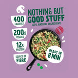 Lazy Vegan Italian Risotto ready meal 400g, UK version