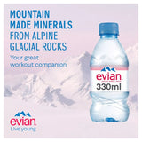 Evian still mineral water multipack 12 x 330ml - British product