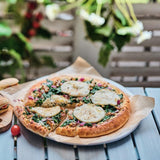 Picard goat's cheese honey and walnut pizza 400g, imported from the UK