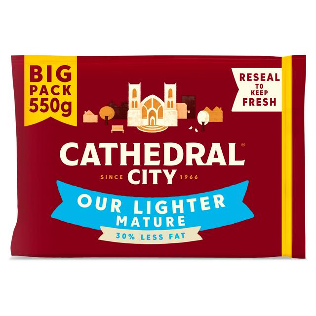 Cathedral City Lighter Mature Cheddar Cheese 550g