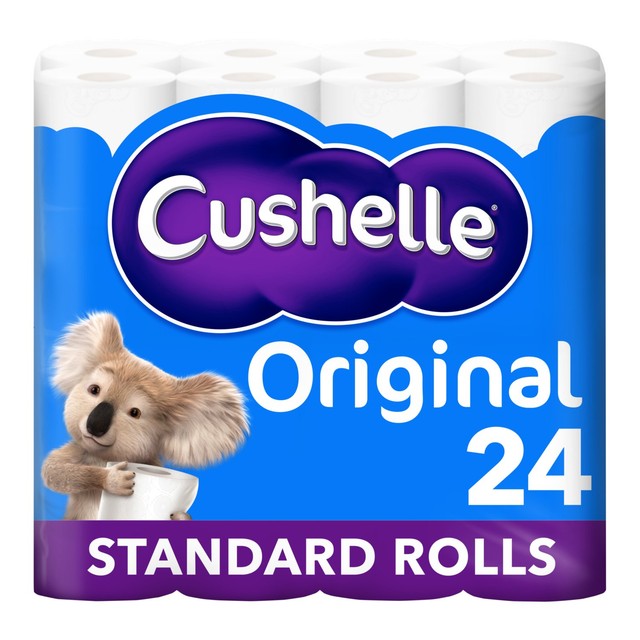 Cushelle Original toilet roll 24 rolls - British product