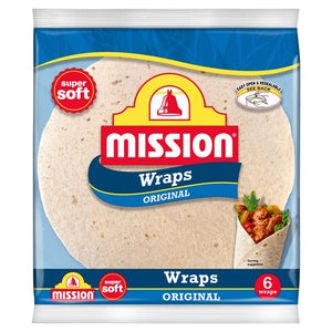 Mission Original Tortilla Wraps 6 Pack