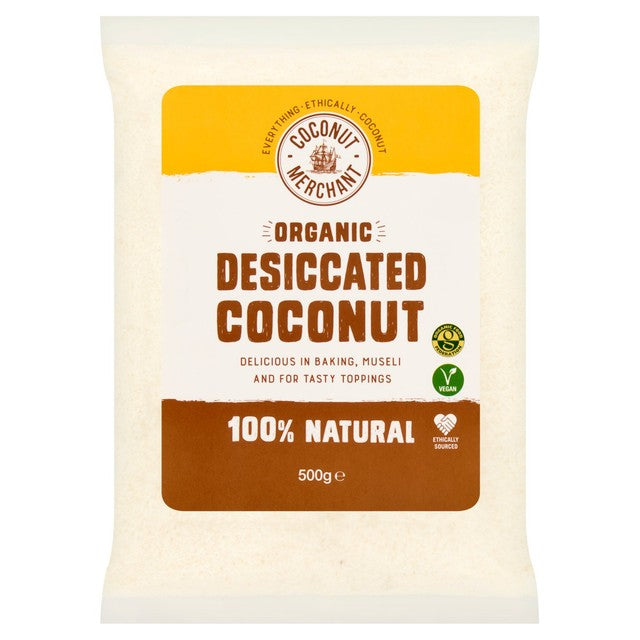 Coconut Merchant desiccated coconut 500g - British product