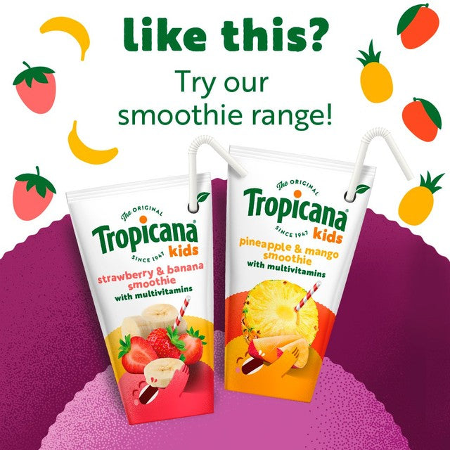 Tropicana Kids Tropical Fruit Juice 4 x 150ml (British brand)