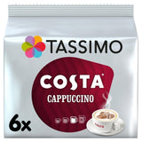 M&S Tassimo Costa Cappuccino Coffee Capsules 6 Pack- Buy online at McGrocer