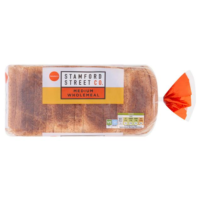 Stamford Street Co Medium Wholemeal Bread 800g