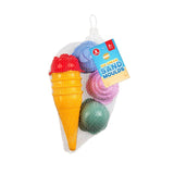 Hoot ice cream sand moulds 8-piece set, assorted colours, UK version