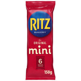 M&S Ritz Original Mini Crackers Savoury Crackers 150g Multipack- Buy online at McGrocer