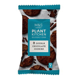 M&S M&S Plant Kitchen Double Chocolate Vegan Cookies 200g- Buy online at McGrocer