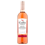 Gallo Family Vineyards White Zinfandel rose wine 75cl, UK version