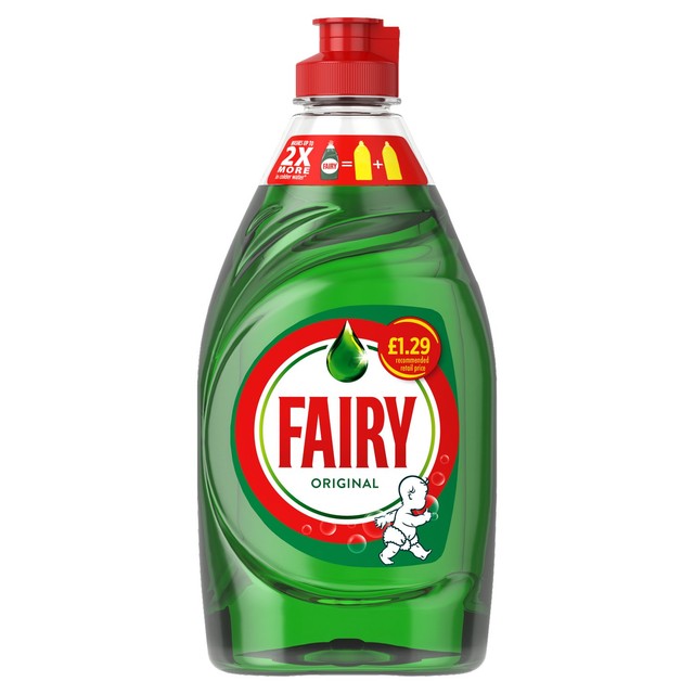 Fairy Original washing up liquid bottle - British product