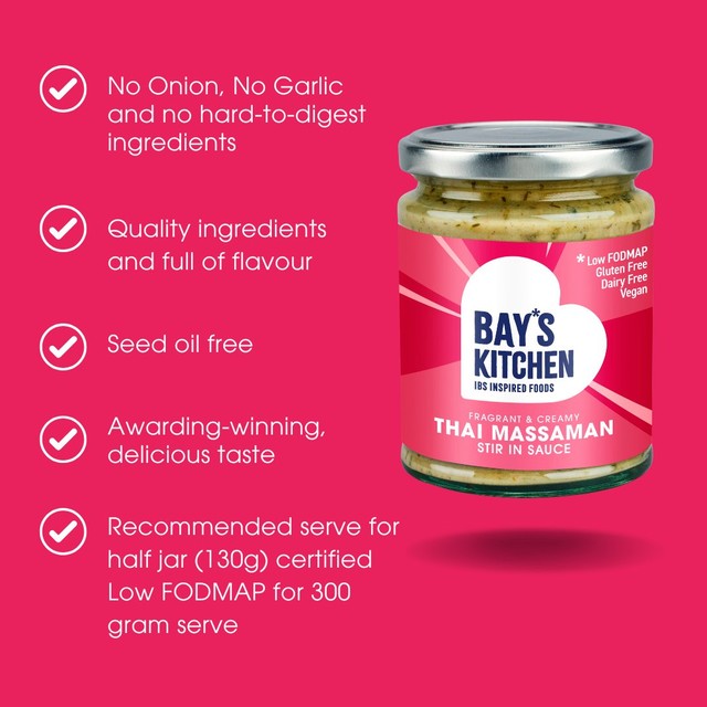 Bay's Kitchen Thai Massaman stir-in sauce 260g - British product