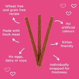 Webbox salmon and trout cat treats 30g (British brand)