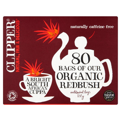 Clipper Organic Redbush Infusion Tea Bags 80 Pack