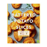 M&S Battered Potato Slices Snack 350g