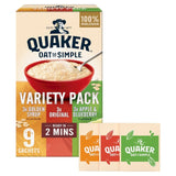 M&S Quaker Oat So Simple Variety Pack Porridge Sachets- Buy online at McGrocer