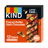 M&S KIND Peanut Butter & Dark Chocolate Snack Bars 12 x 40g- Buy online at McGrocer