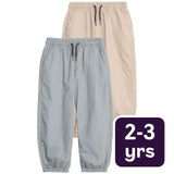 M&S khaki pull-on trousers for children 2-3 years, imported from the UK