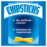 Smiths Chipsticks Salt & Vinegar crisps multipack 6x17g - British product