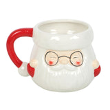 M&S Something Different Santa Claus Shaped Ceramic Mug 500ml- Buy online at McGrocer