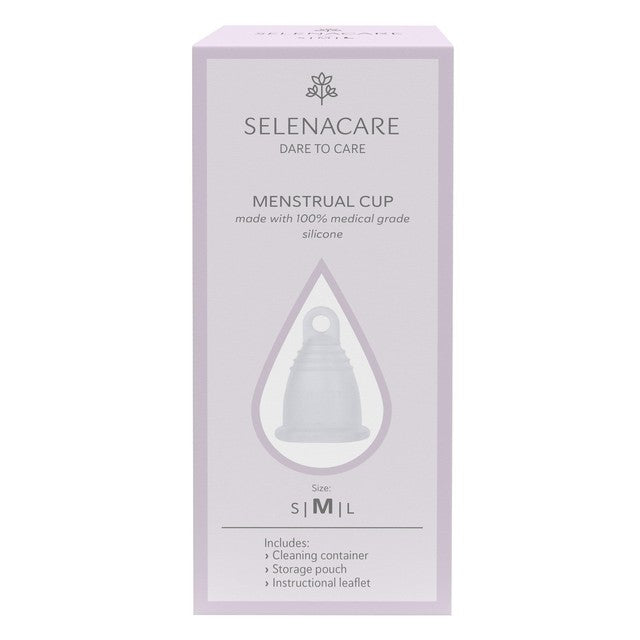 Selenacare medium menstrual cup (British brand)