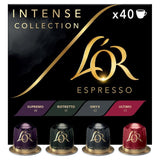M&S L'OR Intense Assortment Coffee Capsules 40 Pods- Buy online at McGrocer
