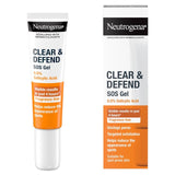 Neutrogena Clear & Defend SOS acne gel 15ml, imported from the UK