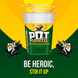 Pot Noodle chicken mushroom instant noodle pot 4 pack, imported from the UK