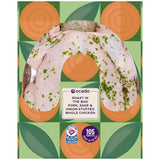 Ocado whole chicken with pork, sage and onion stuffing 1.5kg, imported from the UK