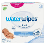 M&S WaterWipes Sensitive Newborn Biodegradable Baby Wipes 1080 Wipes- Buy online at McGrocer