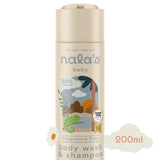 M&S Nala's Baby Fragrance Free Body Wash & Shampoo for Babies 200ml- Buy online at McGrocer