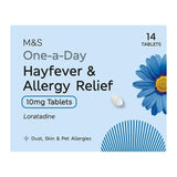 M&S One A Day hayfever and allergy relief tablets - British product