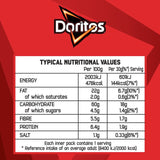 Doritos Chilli Heatwave tortilla chips multipack - British product