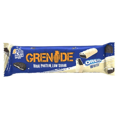 M&S Grenade Oreo White Protein Bar 60g- Buy online at McGrocer