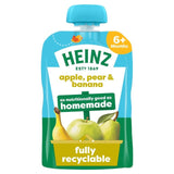 M&S Heinz Apple Pear Banana Fruit Puree Baby Food 100g- Buy online at McGrocer