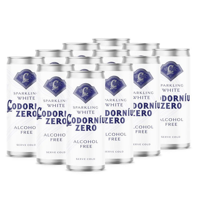 Codorniu Zero White alcohol-free sparkling wine 25cl - British product