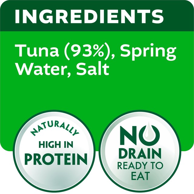 John West Tuna Steak with a Little Spring Water 110g, UK version