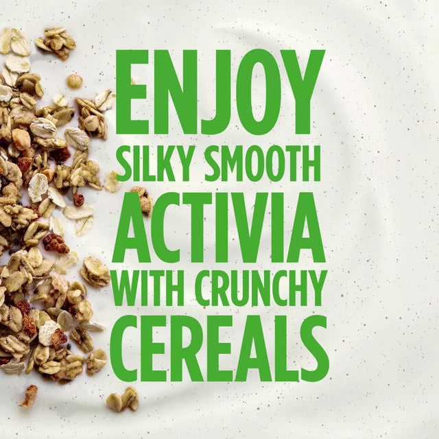Activia vanilla and granola yoghurt breakfast pot 165g - British product