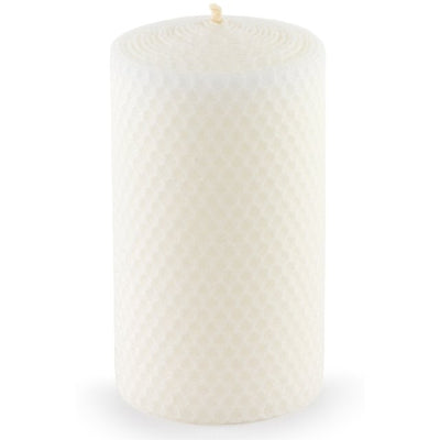 M&S Daylesford Beeswax Candle Small 12.5cm- Buy online at McGrocer