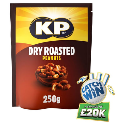 M&S KP Dry Roasted Peanuts Snack 250g- Buy online at McGrocer