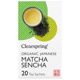 M&S Clearspring Organic Matcha Sencha Green Tea Bags 20 Pack- Buy online at McGrocer