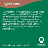 Starbucks Frappuccino Mocha coffee milk drink 700ml (British brand)