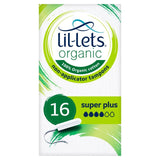 M&S Lil-Lets Organic Non-Applicator Super Plus Tampons 16 pack- Buy online at McGrocer