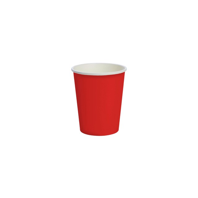 Duni small red paper shot cups 20 per pack (British brand)