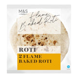 M&S M&S 2 Flame Baked Roti Indian Flatbreads 160g- Buy online at McGrocer