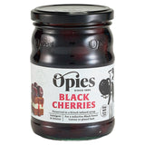 Opies black cherries & kirsch preserved fruit 370g, imported from the UK