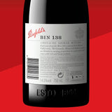 Penfolds BIN 138 Shiraz blend 75cl, imported from the UK