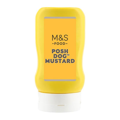 M&S M&S Posh Dog Mustard American Style Hot Dog Mustard 300g- Buy online at McGrocer